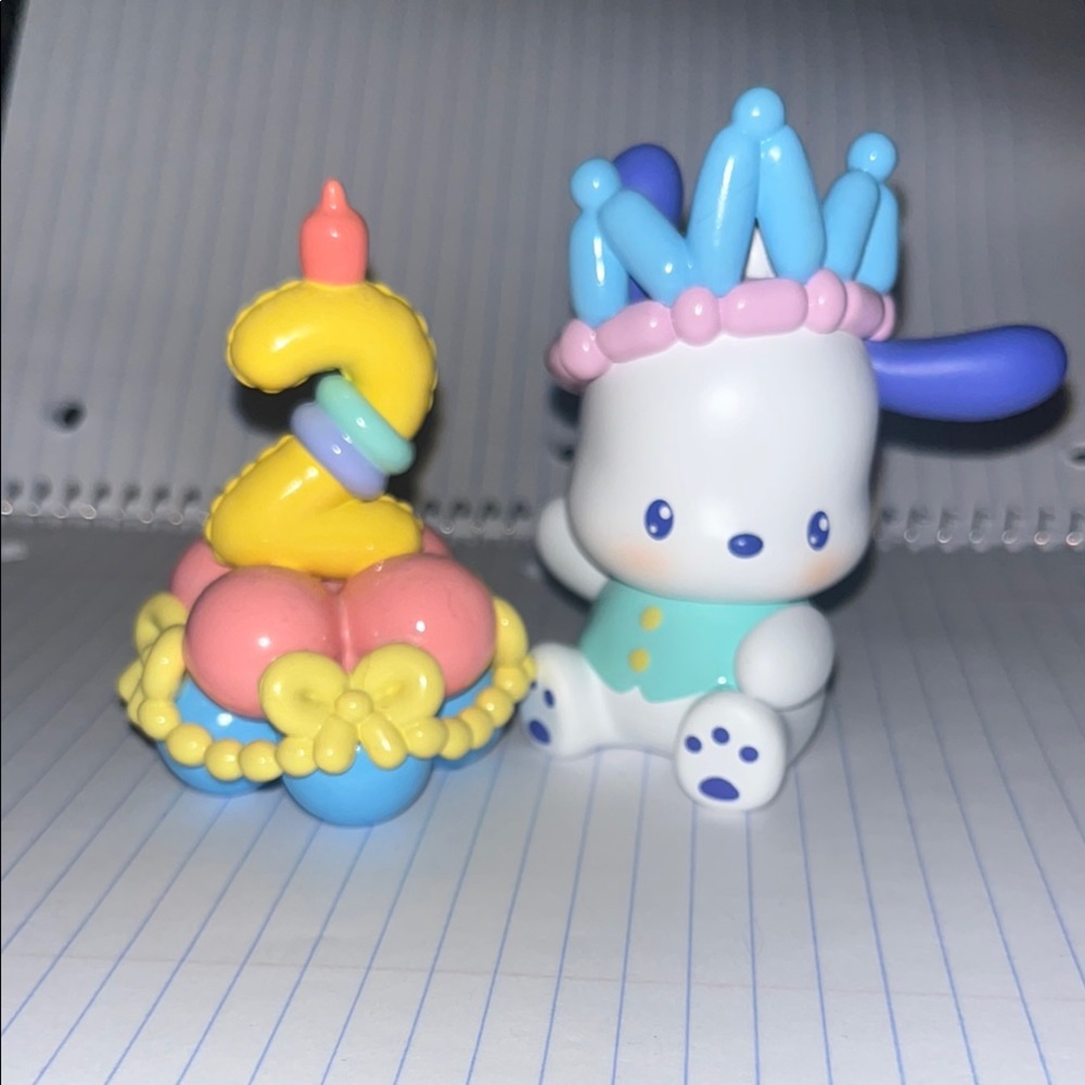 Sanrio Poccacho Balloon Party Series Figurine